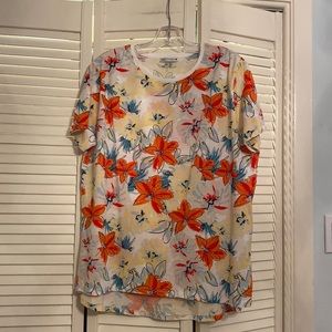 10/$50 Zara Floral Tee